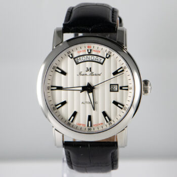 JM 160 252 Stainless Steel 029 300 Bk Leather Band 7