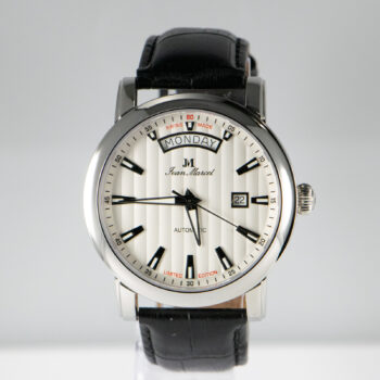 JM 160 252 Stainless Steel 029 300 Bk Leather Band 9