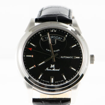 JM 160 267 Stainless Steel 276 300 Bk Leather Band 12