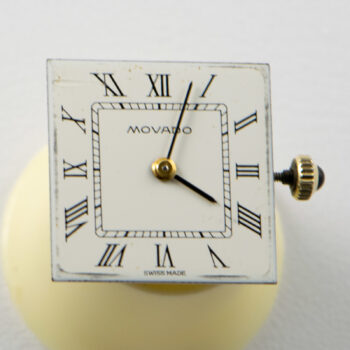 Movado Zenith Movement Square Dial and Hands 6