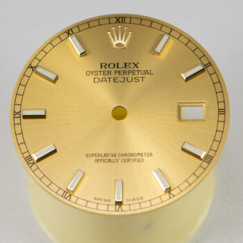 New Rolex Yellow Oyster Perpetual Datejust Dial 1