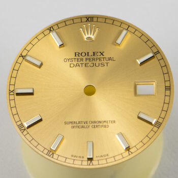 New Rolex Yellow Oyster Perpetual Datejust Dial 2