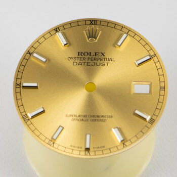 New Rolex Yellow Oyster Perpetual Datejust Dial 9