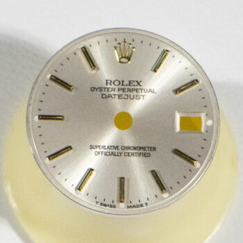Rolex Ladies Dial Only Oyster Perpetual Silver Stick 6