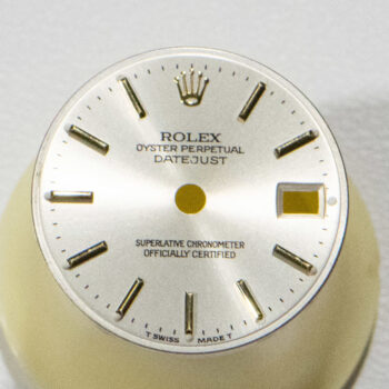 Rolex Ladies Dial Only Oyster Perpetual Silver Stick 7