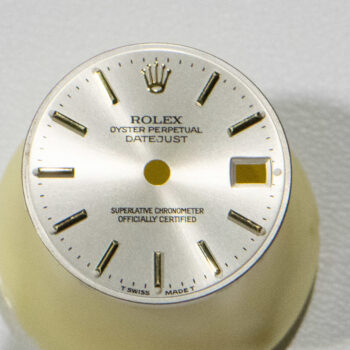 Rolex Ladies Dial Only Oyster Perpetual Silver Stick 8