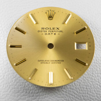 Rolex Oyster Perp DATE Champagne Y Dial 4