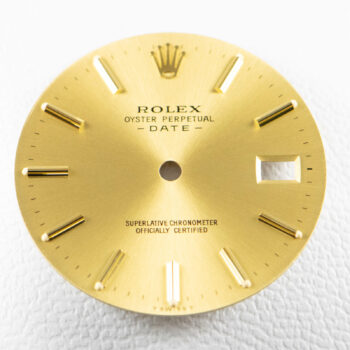 Rolex Oyster Perp DATE Champagne Y Dial 8