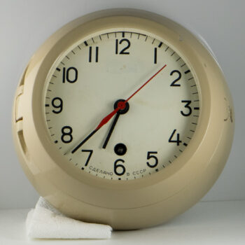 Russian Submarine Clock CCCP Beige 3