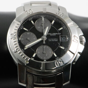 SS Baume Mercier Bk Dial 65352 Fotos de Frente 1