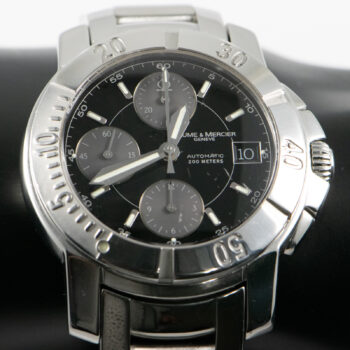 SS Baume Mercier Bk Dial 65352 Fotos de Frente 2