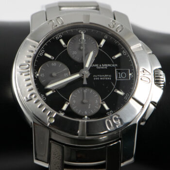 SS Baume Mercier Bk Dial 65352 Fotos de Frente 3