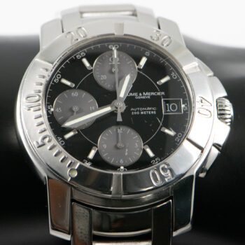 SS Baume Mercier Bk Dial 65352 Fotos de Frente 4