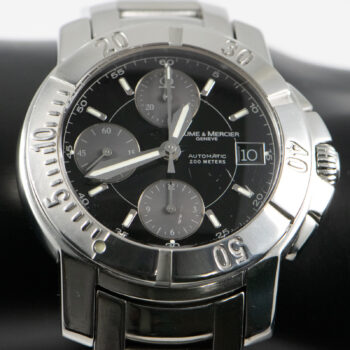 SS Baume Mercier Bk Dial 65352 Fotos de Frente 5