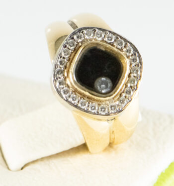 Birks 750 18 K Happy Floating Diamond Ring 8