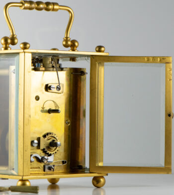 France Brass Carriage clock 15