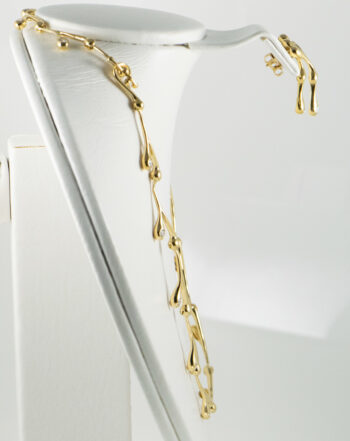 18 K Y Gold Necklace with Diamonds Set 5 2020 12 04 051423