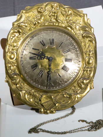 Grandfather clock Movement with Weights for Parts 1