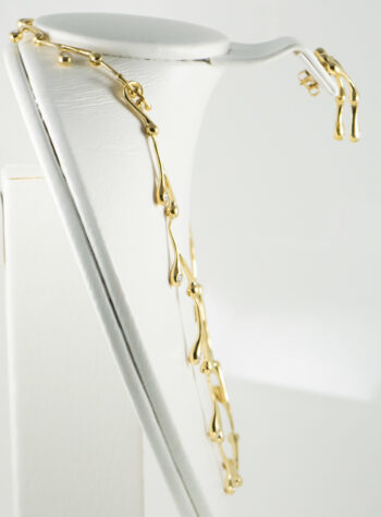 18 K Y Gold Necklace with Diamonds Set 6 2020 12 04 051422