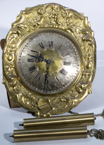 Grandfather clock Movement with Weights for Parts 4