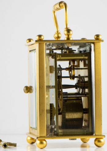 France Brass Carriage clock 16