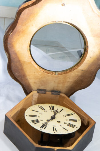 Antigue French I9th C Wall Clock for Parts 5