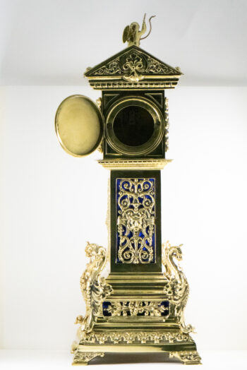 Brass Mantel Clock No Name French Movement 10