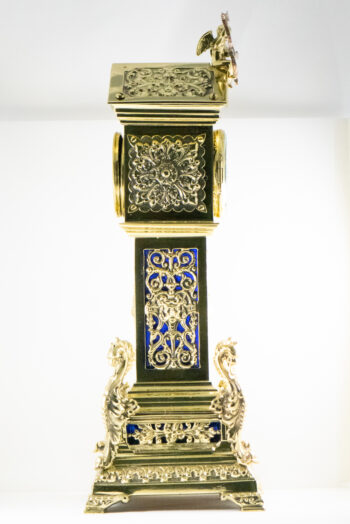 Brass Mantel Clock No Name French Movement 11