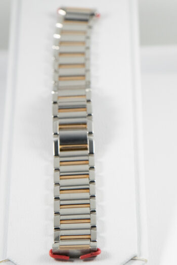 Cartier Francais S S Two Tone w Pink G Band 4