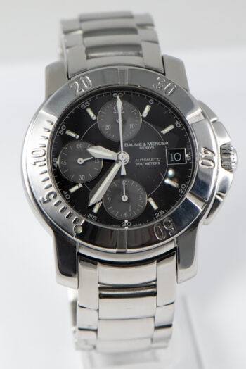 SS Baume Mercier Bk Dial 65352 2