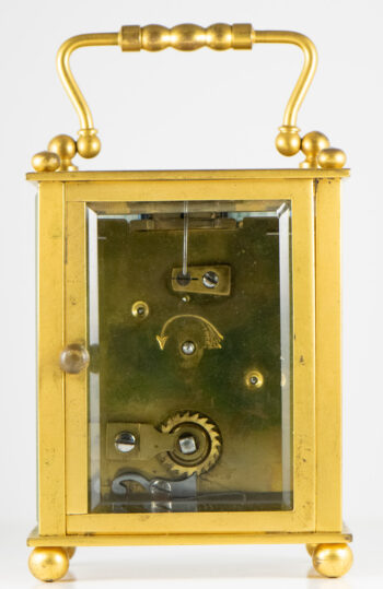 France Brass Carriage clock 10