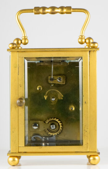 France Brass Carriage clock 11