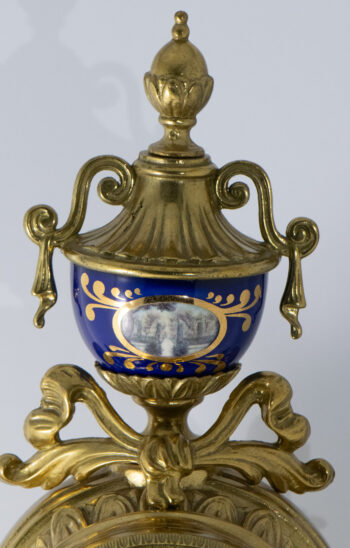 Imperial Brass mantel Clock 10