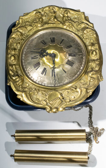 Grandfather clock Movement with Weights for Parts 12
