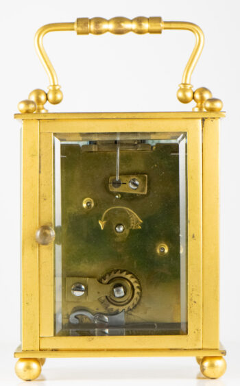 France Brass Carriage clock 12