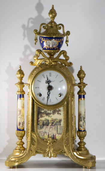 Imperial Brass mantel Clock 3