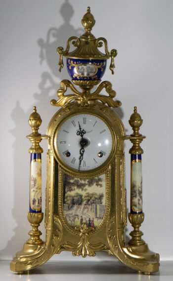 Imperial Brass mantel Clock 2