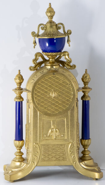 Imperial Brass mantel Clock 13