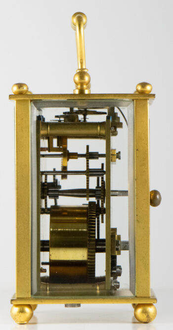 France Brass Carriage clock 9