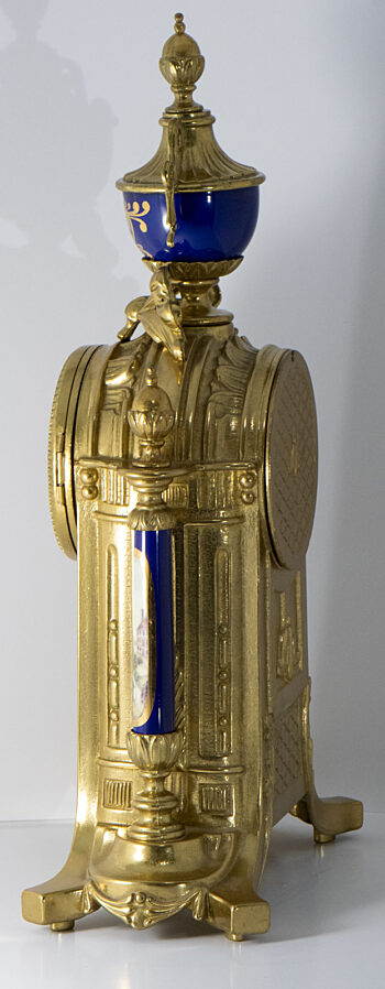 Imperial Brass mantel Clock 11