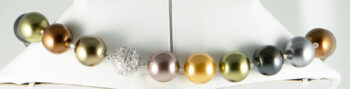 Color Shell Pearl Necklace 6 Closed Clasp 6