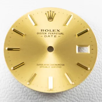 Rolex Oyster Perp DATE Champagne Y Dial 2