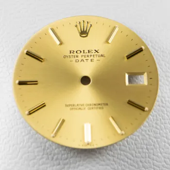 Rolex Oyster Perp DATE Champagne Y Dial 3