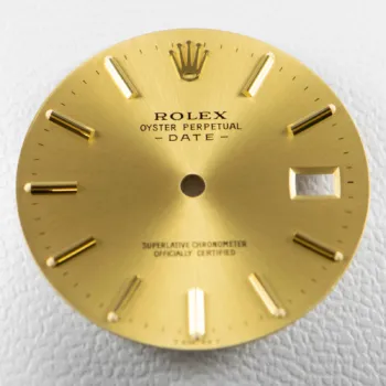 Rolex Oyster Perp DATE Champagne Y Dial 5