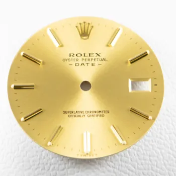 Rolex Oyster Perp DATE Champagne Y Dial 8