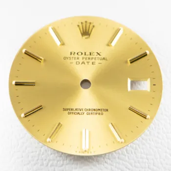 Rolex Oyster Perp DATE Champagne Y Dial 10