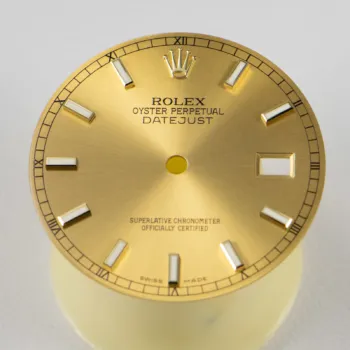 New Rolex Yellow Oyster Perpetual Datejust Dial 8
