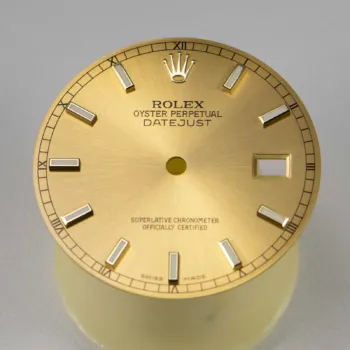 New Rolex Yellow Oyster Perpetual Datejust Dial 7