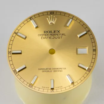 New Rolex Yellow Oyster Perpetual Datejust Dial 3
