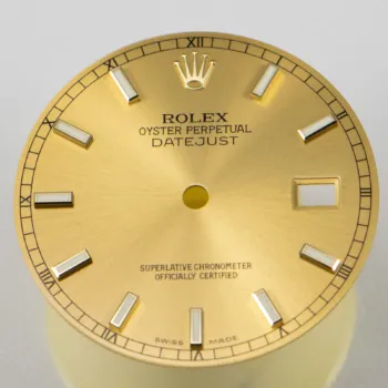 New Rolex Yellow Oyster Perpetual Datejust Dial 2